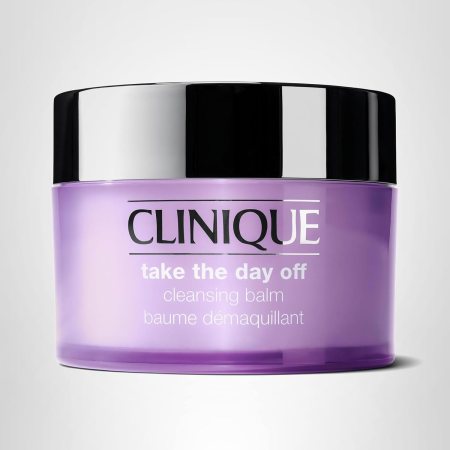 Clinique Take The Day Off Cleansing Balm Makeup Remover | Dissolves Face + Eye Makeup and Sunscreen | For All Skin Types 8.5Oz